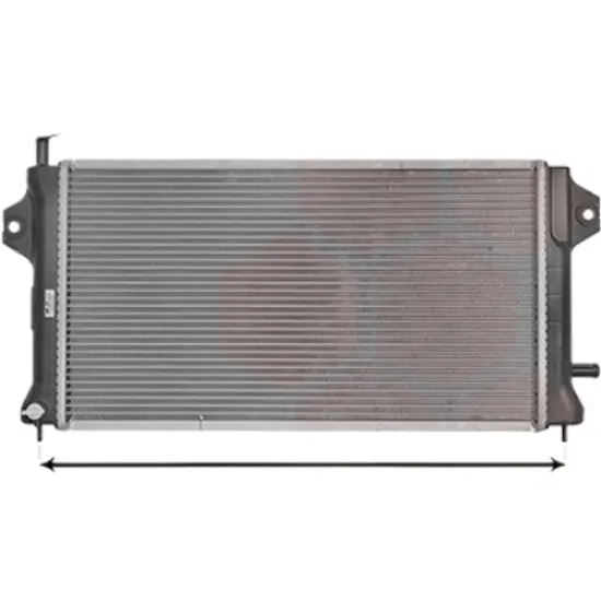 Radiator apa MITSUBISHI OUTLANDER 3 2012->2020 2.0 Hybrid 4WD 139KW 189CP , pentru motor 4B11, S61, Y61 perioada 2012 2013,2014,2015,2016 2017