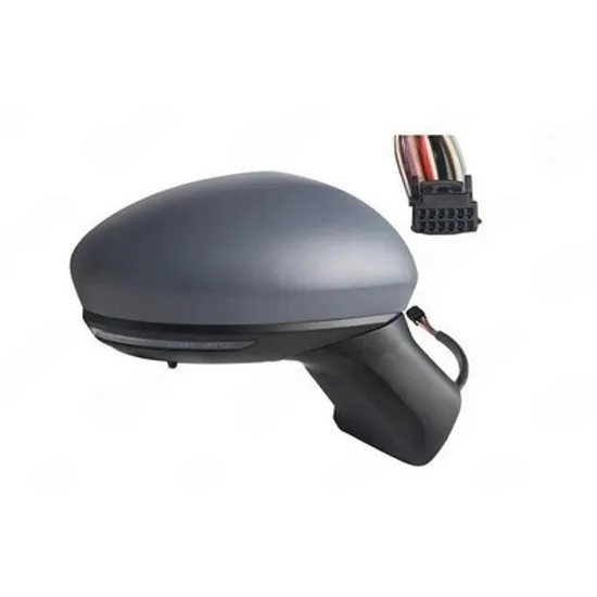 Oglinda MITSUBISHI ASX 2023-> Oglinda exterioara electrica cu incalzire cu rabatare electrica pentru vopsit (cu semnal si senzor si senzor banda) (12pin) DREAPTA Perioada 2023 2024 2025