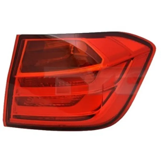 Lampa stop spate dreapta BMW 3 F30 2011->2018 perioada 2011 2012 2013 2014 2015 2016 2017 2018 pana la an de fabricatie 2015, semnal rosu/galben, exterior, cu bec LED