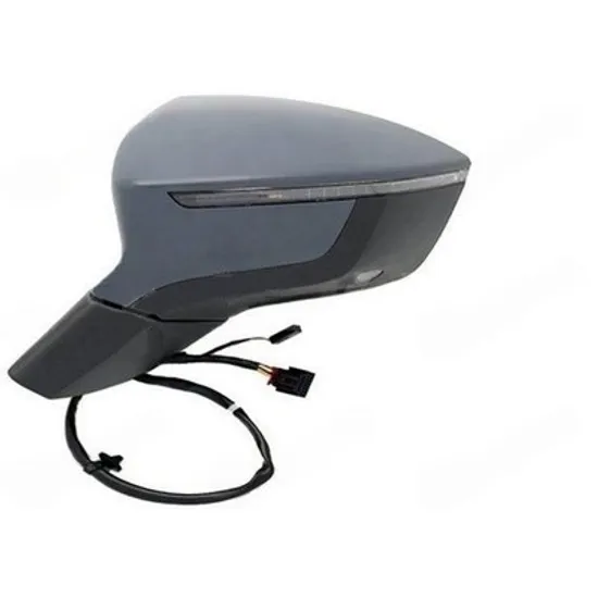 Oglinda SEAT ATECA 2020-> Oglinda exterioara electrica cu incalzire cu rabatare electrica pentru vopsit (cu semnal si lampa podea si senzor banda) (11 PIN) STANGA Perioada 2020 2021 2022 2023 2024 2025
