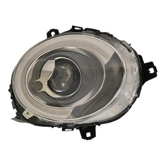 Far dreapta MINI MINI COOPER F55 2013->, MINI COOPER F56 2013-> perioada 2013 2014 2015 2016 2017 2018 pana la an de fabricatie 07/2015, cu motor reglaj, semnal alb, cu reglaj electric, cu bec LED