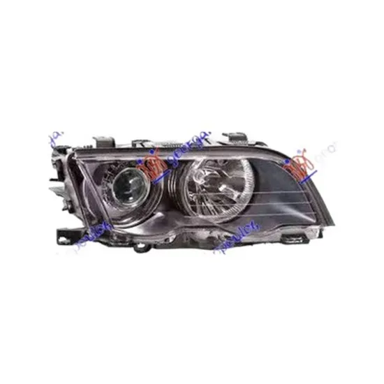 Faruri BMW 3 E46 1997->2005 Far XENON (negru) (E) dreapta Perioada 1998 1999 2000 2001 2002 2003 2004 2005