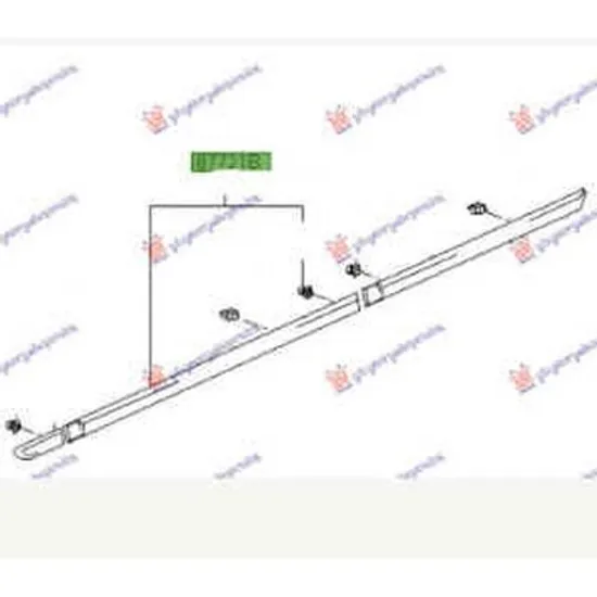 Bandou Usa HYUNDAI MATRIX 2001-> Bandou usa fata stanga Perioada 2001 2002 2003 2004 2005 2006 2007 2008 2009 2010