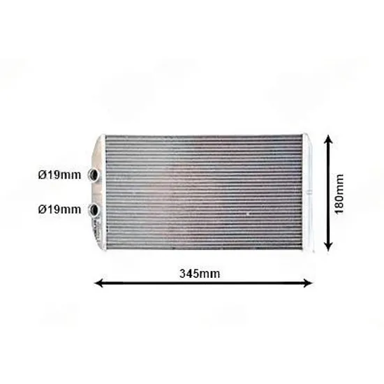 Radiator Incalzire IVECO DAILY 6 2014-> Calorifer (300x174) Perioada 2014 2015 2016 2017 2018 2019