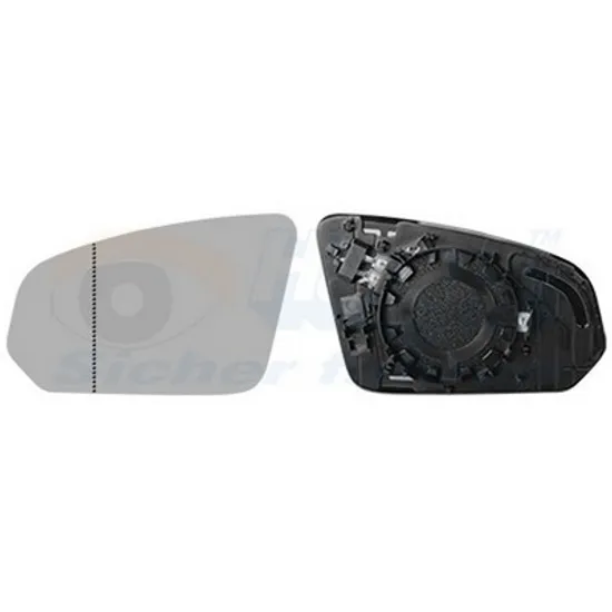 Sticla Oglinda VOLVO S90 2 2016-> Geam oglinda exterioara cu incalzire stanga Perioada 2016 2017 2018 2019 2020 2021 2022