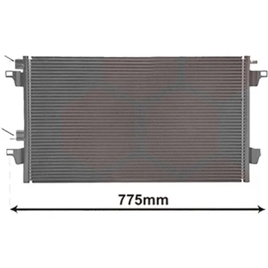Radiator aer conditionat MERCEDES GLE V167 2018-> pentru GLE 350 de 4-matic , perioada 2019 2020 2021 2022 2023 2024 2025