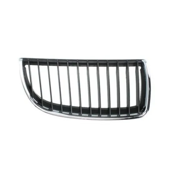 Grila Radiator BMW 3 E90 2004->2011 Grila radiator dreapta, negru/crom (E90/E91 01.05-09.08) Perioada 2005 2006 2007 2008