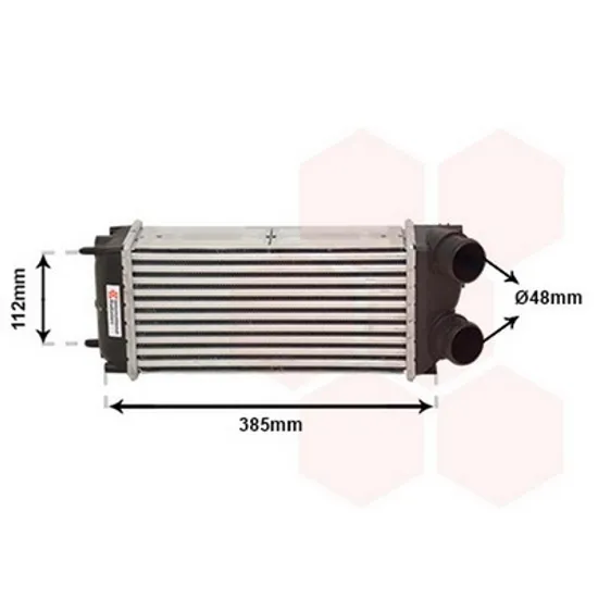Intercooler CITROEN C4 Picasso 1 2006->2013 Radiator intercooler 1,6 HDi (30x147x85) ->2009 Perioada 2007 2008 2009 2010 2011 2012 2013 2014