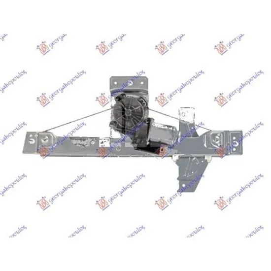 Macara Usa PEUGEOT 207 2006->2015 Macara usa spate reglaj electric COMFORT break dreapta Perioada 2006 2007 2008 2009 2010 2011 2012