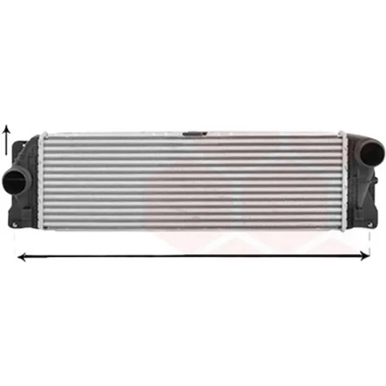 Intercooler MERCEDES SPRINTER 907 910 2018-> pentru 411 CDI RWD , perioada 2018 2019 2020 2021 2022 2023