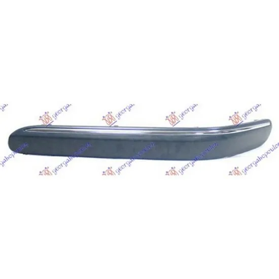 Bandou bara fata MERCEDES C-CLASS W203 2000->2007 Bandou bara fata stanga, cu ornament cromat inclus 05.04-> Perioada 2004 2005 2006 2007