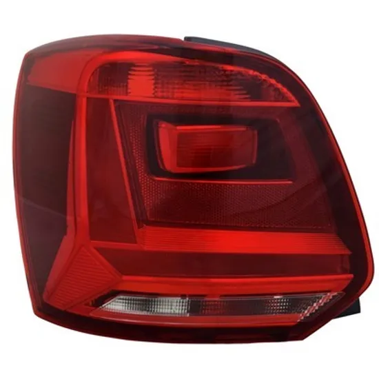 Stop Spate VW POLO 6R1 2009->2020 Lampa spate neagra rectangulara E stanga Perioada 2014 2015 2016 2017