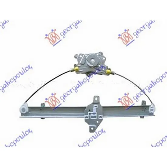 Macara Usa HYUNDAI GETZ 2001->2010 Macara usa fata electrica 5 usi (fara motor) dreapta Perioada 2002 2003 2004 2005 2006 2007 2008 2009 2010