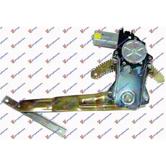 Macara Usa NISSAN ALMERA 2 2001->2006 Macara geam usa spate electrica EUROPE dreapta sedan Perioada 2000 2001 2002 2003 2004 2005 2006