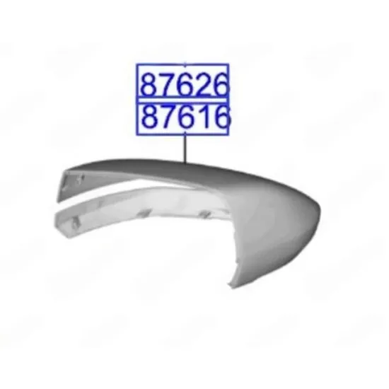 Capac Oglinda KIA SPORTAGE 5 2021-> Capac Oglinda exterioara pentru vopsit (O) STANGA Perioada 2022 2023 2024 2025