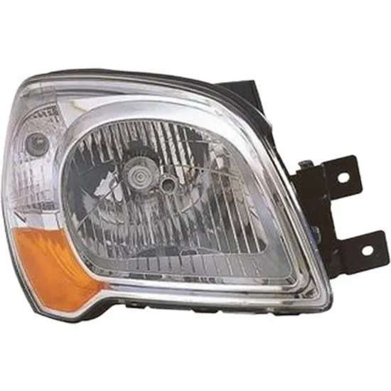 Far dreapta KIA SPORTAGE 2004-2010 perioada 2006 2007 2008 2009 2010 de la an de fabricatie 03/2008, fara motor reglaj, semnal galben, inferior, cu bec H4,