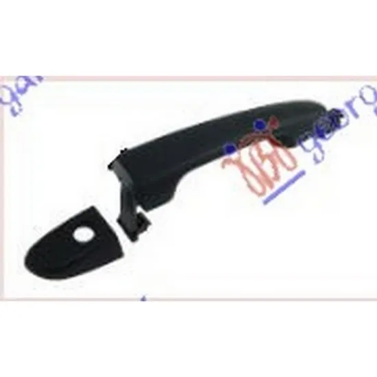 Maner Usa MAZDA 3 BL 2008->2013 Maner usa spate exterior stanga, Perioada 2009 2010 2011 2012 2013 2014