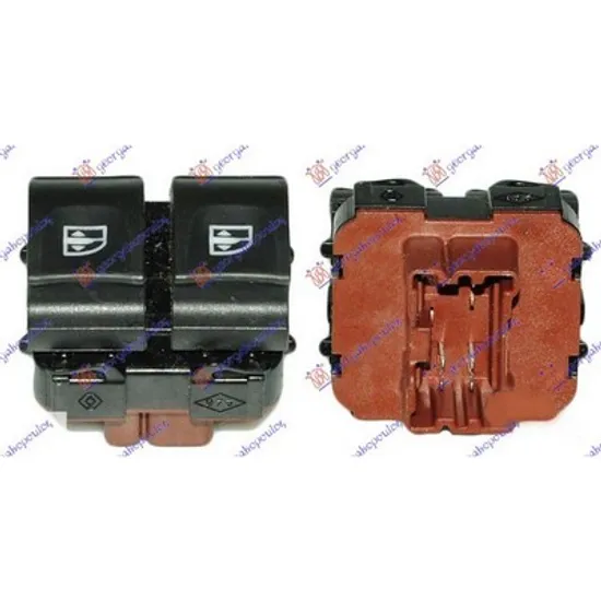 Butoane Usa RENAULT KANGOO 2008->2020 Comutator usa fata usi spate 7 pini stanga Perioada 2008 2009 2010 2011 2012 2013 2014