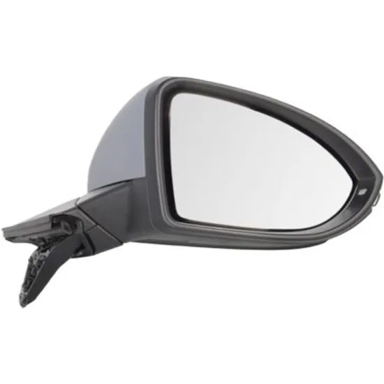 Oglinda exterioara dreapta VW GOLF 7 2012->2020 perioada 2013 2014 2015 2016 2017 2018 , cu lampa podea, cu senzor banda, cu incalzire, numar pini 18, rabatare electrica, prevopsit grund,