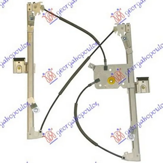 Macara Usa SSANGYONG ACTYON 1 2005->2013 Macara usa fata pentru 5 usi electrica fara motor EUROPE stanga Perioada 2006 2007 2008 2009 2010 2011 2012 2013