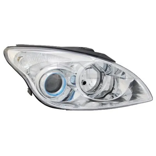 Faruri HYUNDAI i30 2007->2012 Far dreapta H1/H7 regl electric cromat Perioada 2007 2008 2009 2010 2011 2012