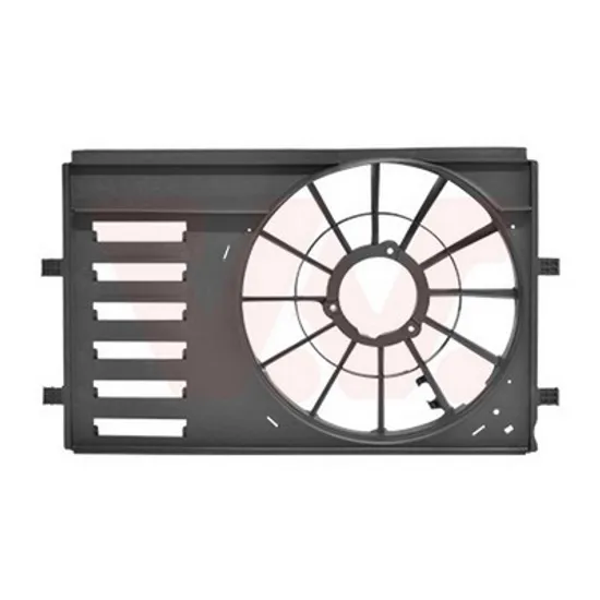 Carcasa Ventilator VW POLO 6R1 2009->2020 Carcasa electroventilator simplu benzina 1 2-1 4L 39mm , 2009->2014 Perioada 2009 2010 2011 2012 2013