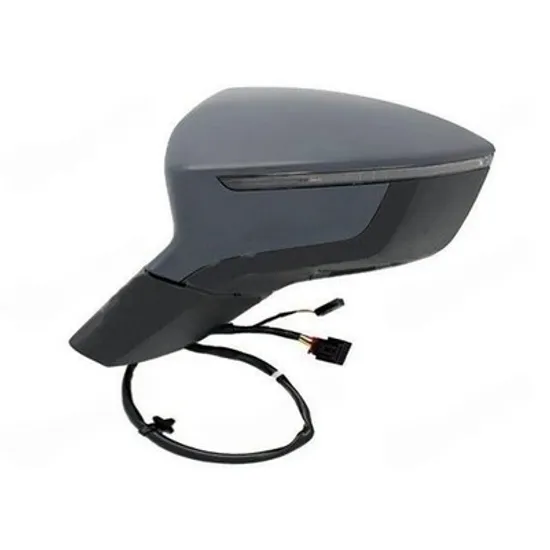 Oglinda SEAT ATECA 2016-> Oglinda exterioara electrica cu incalzire electrica cu rabatare electrica pentru vopsit (cu semnal si senzor banda) (8+2 PIN) STANGA Perioada 2016 2017 2018 2019 2020 2021