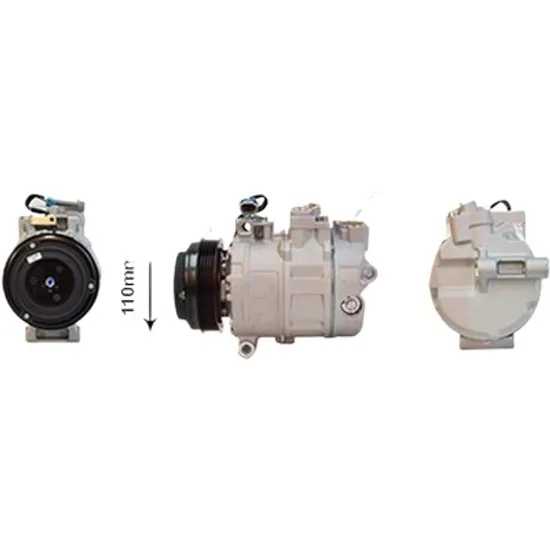 Compresor aer conditionat OPEL ZAFIRA A 1999->2005 1.6 CNG 71KW 97CP , pentru motor Z 16 YNG perioada 2001 2002 2003 2004 2005