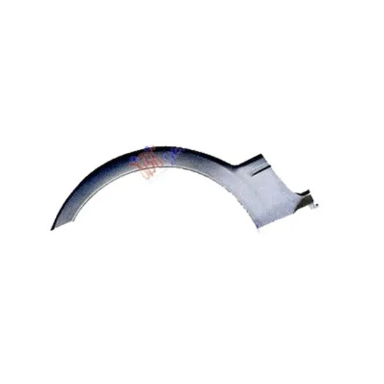 Bandou Aripa fata MITSUBISHI PAJERO 3 1999->2007 Ornament overfender aripa fata 5 usi 2003-> stanga, Perioada 2003 2004 2005 2006 2007
