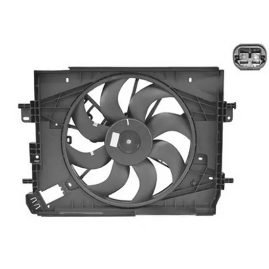 Ventilator Motor DACIA DOKKER 2012-> Electroventilator racire complet benzina-diesel +AC (400mm) Perioada 2012 2013 2014 2015 2016 2017 2018