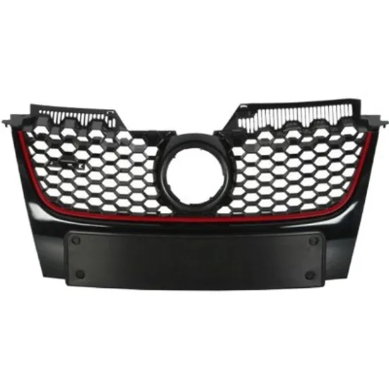 Grila radiator VW GOLF 5 2003->2008 perioada 2004 2005 2006 2007 2008 2009 , pentru vopsit, exterior, pentru GTi