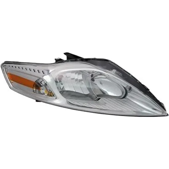 Far dreapta FORD MONDEO 4 2007->2015 perioada 2009 2010 2011 2012 2013 2014 2015 pana la an de fabricatie 09/2010, cu motor reglaj, semnal galben, cu reglaj electric, cu bec H7/H1