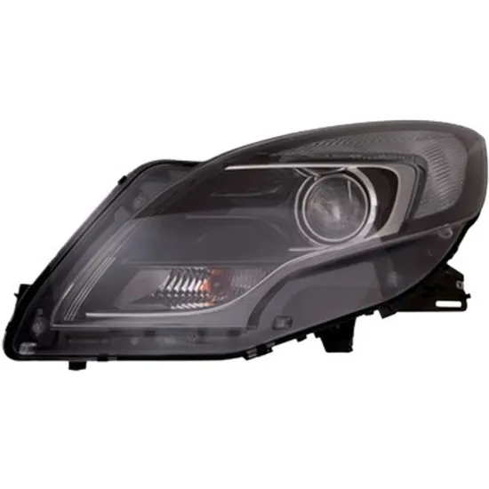 Far stanga OPEL ZAFIRA C 2011-> perioada 2011 2012 2013 2014 2015 2016 pana la an de fabricatie 2016, cu motor reglaj, cromat, fumuriu, semnal fumuriu, cu reglaj electric, interior cu bec HIR2,