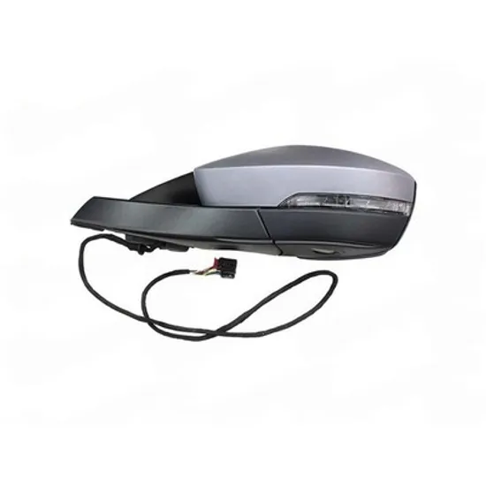 Oglinda VW T-ROC 2017-> Oglinda exterioara electrica cu incalzire cu rabatare electrica pentru vopsit (cu semnal si lampa podea) (9 PIN) STANGA Perioada 2017 2018 2019 2020 2021 2022