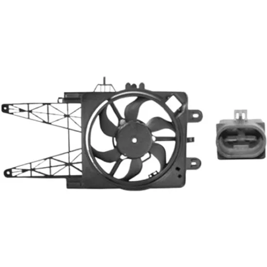 Ventilator motor FIAT PUNTO 188 1999->2012 1.2 Natural Power 38KW 52CP , pentru motor 188 A4.000 perioada 2004 2005 2006