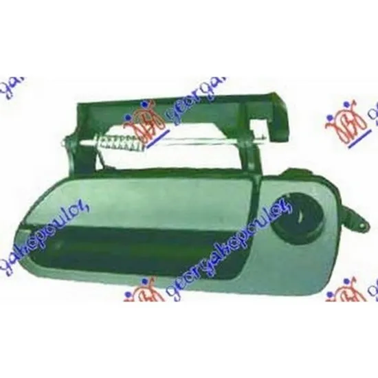 Maner Usa CITROEN XANTIA 1993->2003 Maner usa fata exterior stanga, Perioada 1993 1994 1995 1996 1997 1998 1999 2000 2001 2002 2003