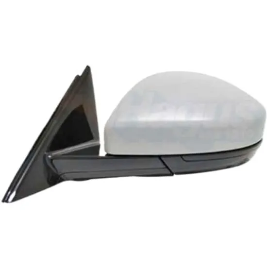 Oglinda exterioara stanga LAND ROVER RANGE ROVER EVOQUE 2011->2019 perioada 2011 2012 2013 2014 2015 2016 2017 2018 2019 pana la an de fabricatie 2015, cu lampa podea, cu lumini de pozitie, cu semnal, numar pini 10, cu incalzire, cu senzor de temperatura, rabatare electrica, prevopsit grund,