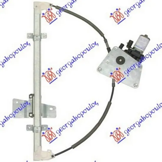 Macara Usa NISSAN MICRA 3 2002->2010 Macara geam usa fata electrica 3/5 usi EUROPE dreapta Perioada 2003 2004 2005 2006 2007 2008 2009 2010