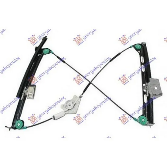 Macara Usa AUDI A4 8EC, B7 2004->2008 Macara usa fata electrica (fara motor ) CABRIO stanga Perioada 2004 2005 2006 2007 2008