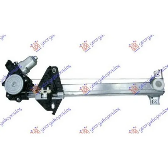 Macara Usa HONDA CIVIC 8 2005-> Macara geam usa spate electrica stanga sedan Perioada 2005 2006 2007 2008 2009 2010 2011