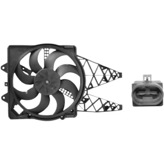 Ventilator motor FIAT PUNTO EVO 199 2008-> pentru 1.6 D Multijet, perioada 2009 2010 2011 2012