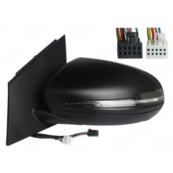 Oglinda MERCEDES B-CLASS W247 2018-> Oglinda exterioara electrica cu incalzire cu rabatare electrica memorie pentru vopsit cu semnal LED senzor banda si Heliomata (cu semnal si lampa podea) (10+8PIN) (ASPHERI STANGA Perioada 2018 2019 2020 2021 2022 2023