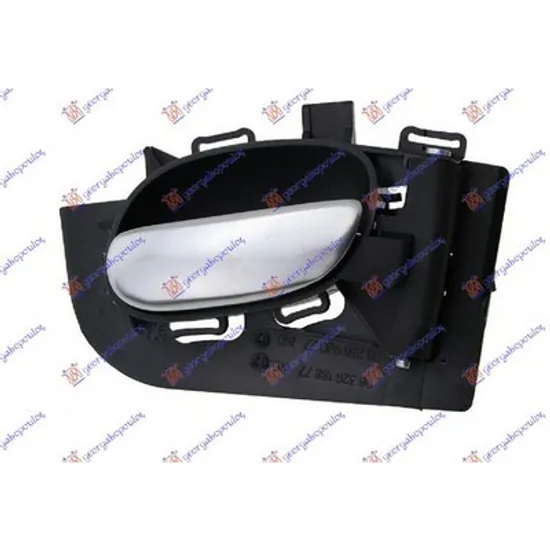 Maner Usa PEUGEOT 206 1998->2007 Maner usa fata/ spate interior argintiu dreapta Perioada 1998 1999 2000 2001 2002 2003 2004