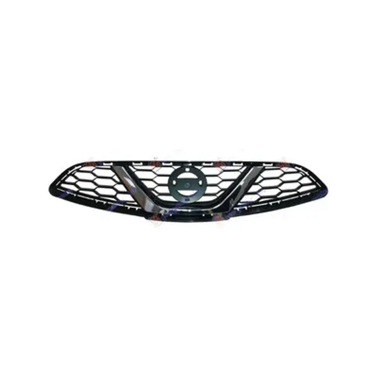 Grila Radiator NISSAN MICRA 4 2011->2015 Grila radiator cu ornament cromat, 2014-> Perioada 2014 2015 2016