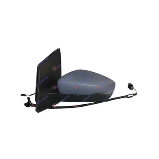 Oglinda VW UP 2011-> Oglinda exterioara mecanica cu cabluri pentru vopsit cu semnal RADIO stanga Perioada 2016 2017 2018 2019 2020 2021 2022