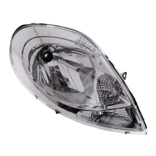 Far dreapta OPEL VIVARO A 2001->2014 perioada 2001 2002 2003 2004 2005 2006 de la an de fabricatie 08/2006, fara motor reglaj, semnal transparent, cu reglaj electric, cu bec H4