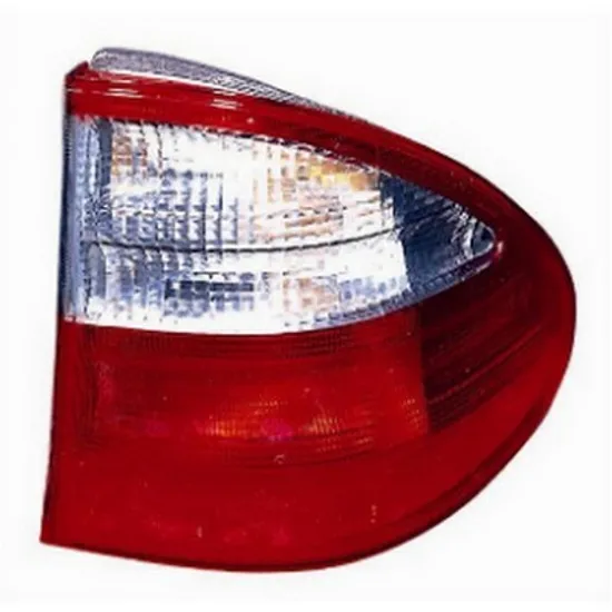 Stop Spate MERCEDES E-CLASS W210 1995->2002 Lampa spate exterioara dreapta, rosu/alb, ptr Classic/Elegance, ptr Break ((W210) 06.99-12.01) Perioada 1999 2000 2001 2002
