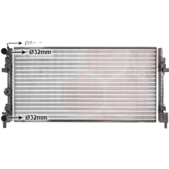 Radiator apa SEAT IBIZA 5 2017-> pentru 1.0 TSI, perioada 2017 2018 2019 2020 2021 2022 2023 2024 2025