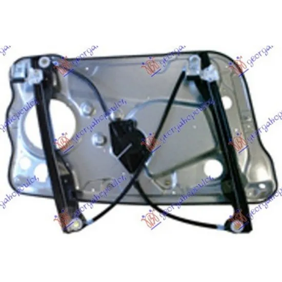 Macara Usa SKODA FABIA 1 1999->2008 Macara usa fata reglaj electric fara motor Cu panou stanga, Perioada 1999 2000 2001 2002 2003 2004 2005 2006 2007 2008