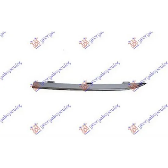 Ornament Grila FIAT LINEA 2006-> Bandou grila fata superioara cromat stanga Perioada 2013 2014 2015 2016 2017 2018